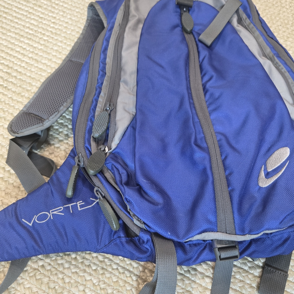 Vortex Blue and Gray Men's Backpack